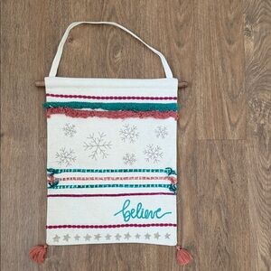 Primitives by Kathy Wall Hanging with Snowflake Design